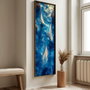 Wallity Pintura Decorativa en MDF con Marco 40 x 120 cm Multicolor